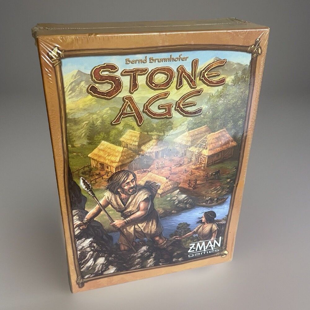Z-Man Games Bernd Brunnhofer Stone Age Board Game 2014 New Sealed